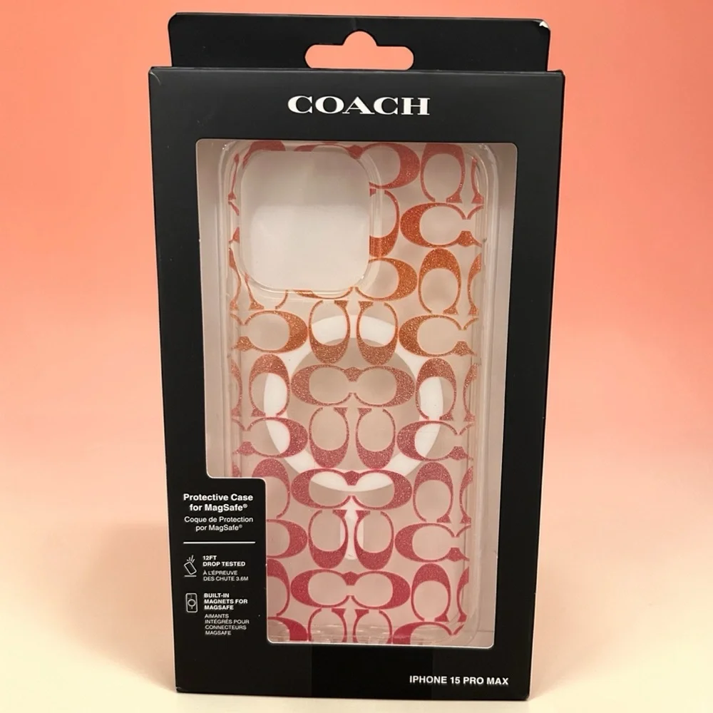 Coach Ombre Signature MagSafe iPhone 15 Pro Max Case